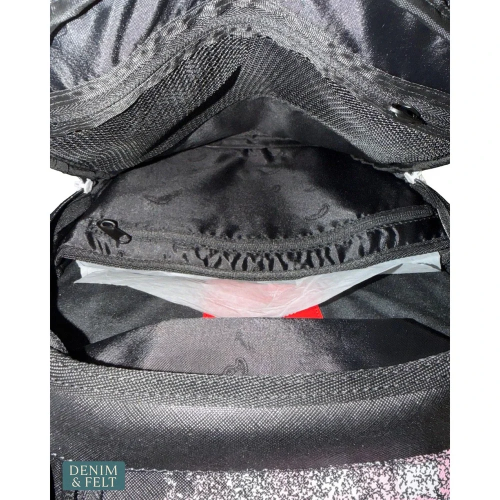 NEW Sprayground Inter Miami Stencil Shark DLXSV Pink Black Backpack MLS Soccer